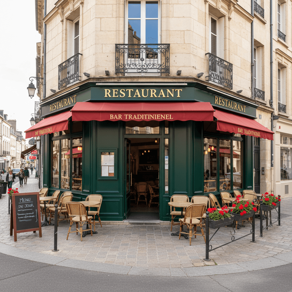 Restaurant à Rennes : terrasse - licence IV
