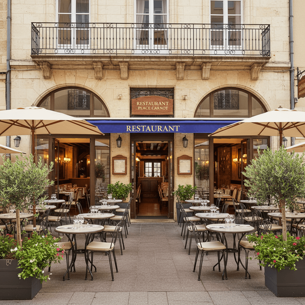 Restaurant 96m² à Carcassonne : terrasse - licence IV - Image 1