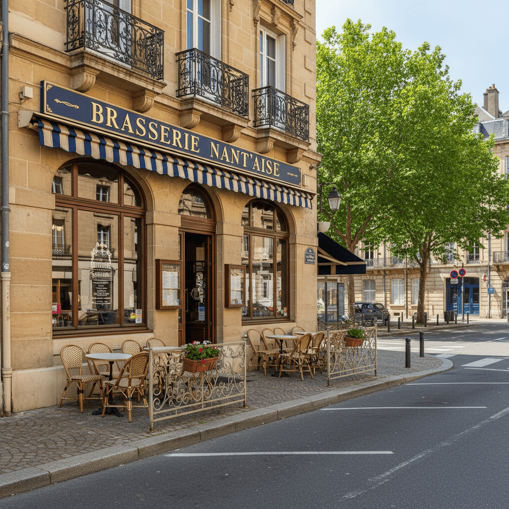 Bar-brasserie à Nantes : terrasse - licence IV - Image 1