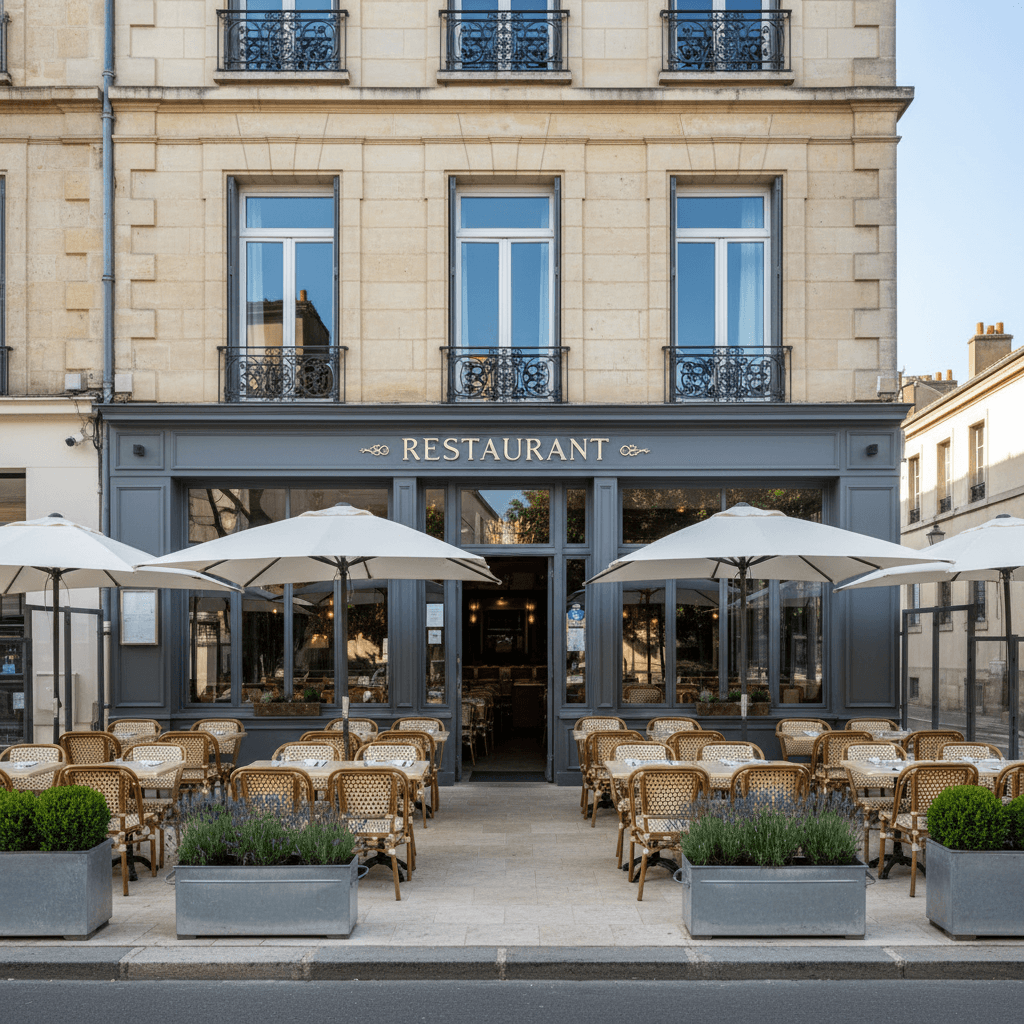 Restaurant 254m² à Le Bouscat : terrasse - licence IV - Image 1