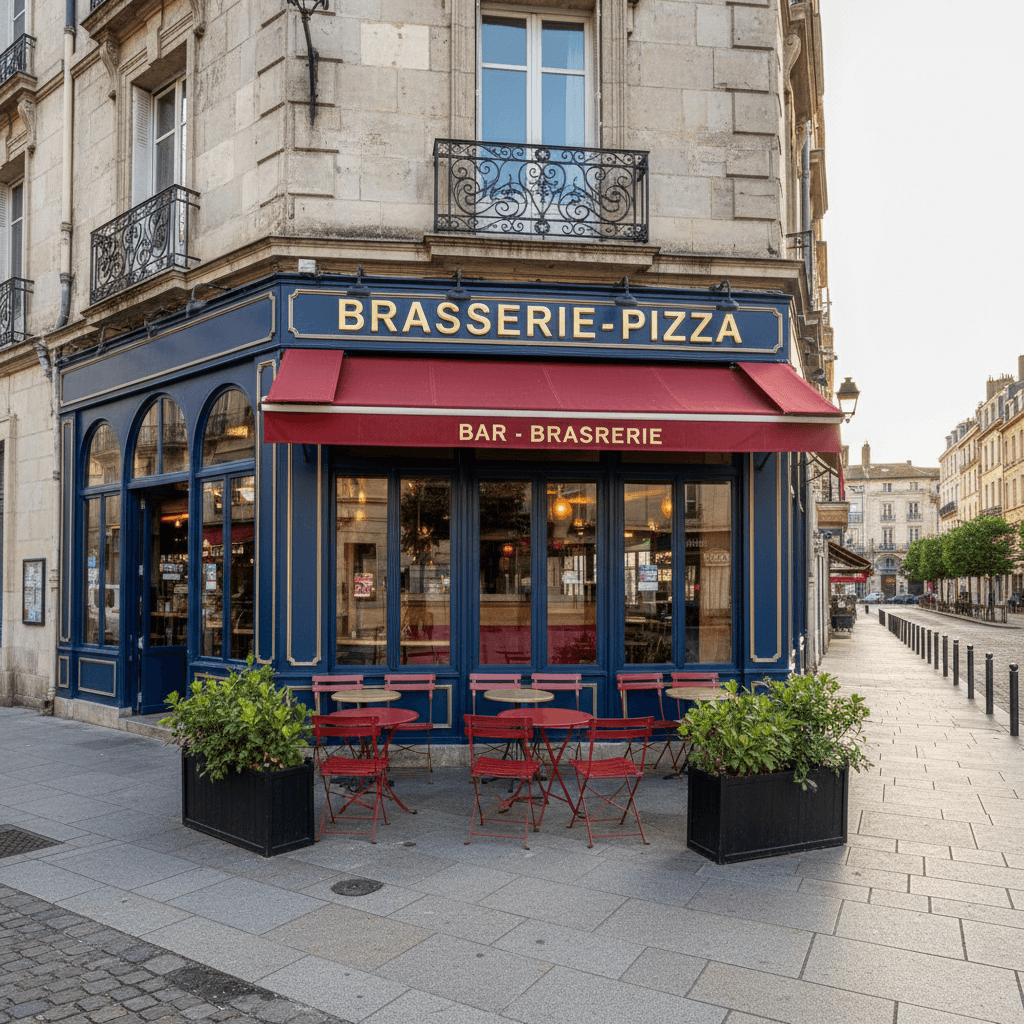 Bar-brasserie 350m² à Valence : terrasse - licence IV - Image 1