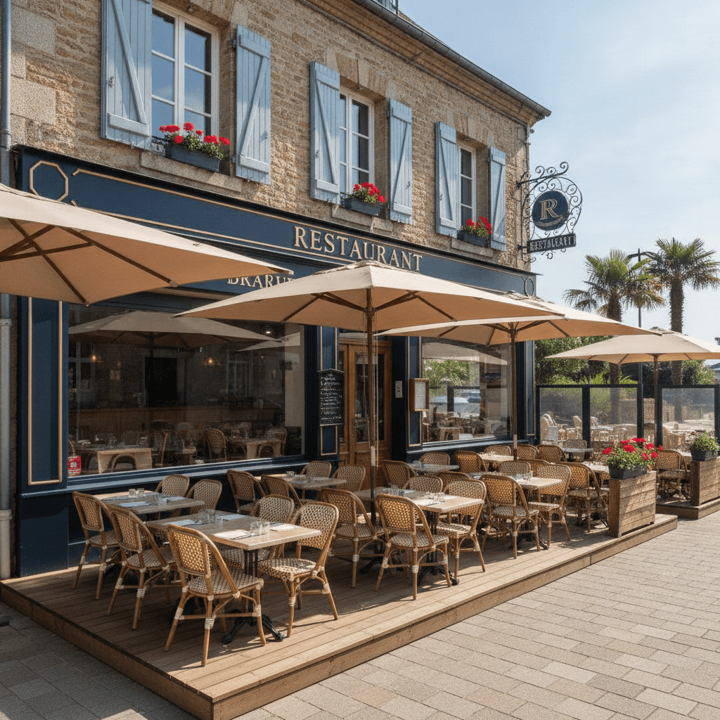 Restaurant 150m² à Saint-Brevin-les-Pins : terrasse - licence IV - Image 1