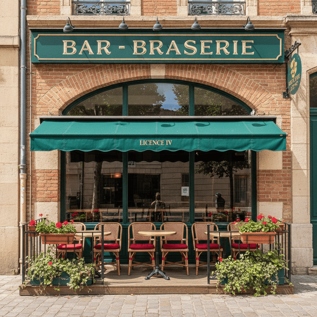 Bar-brasserie 90m² à Toulouse : licence IV