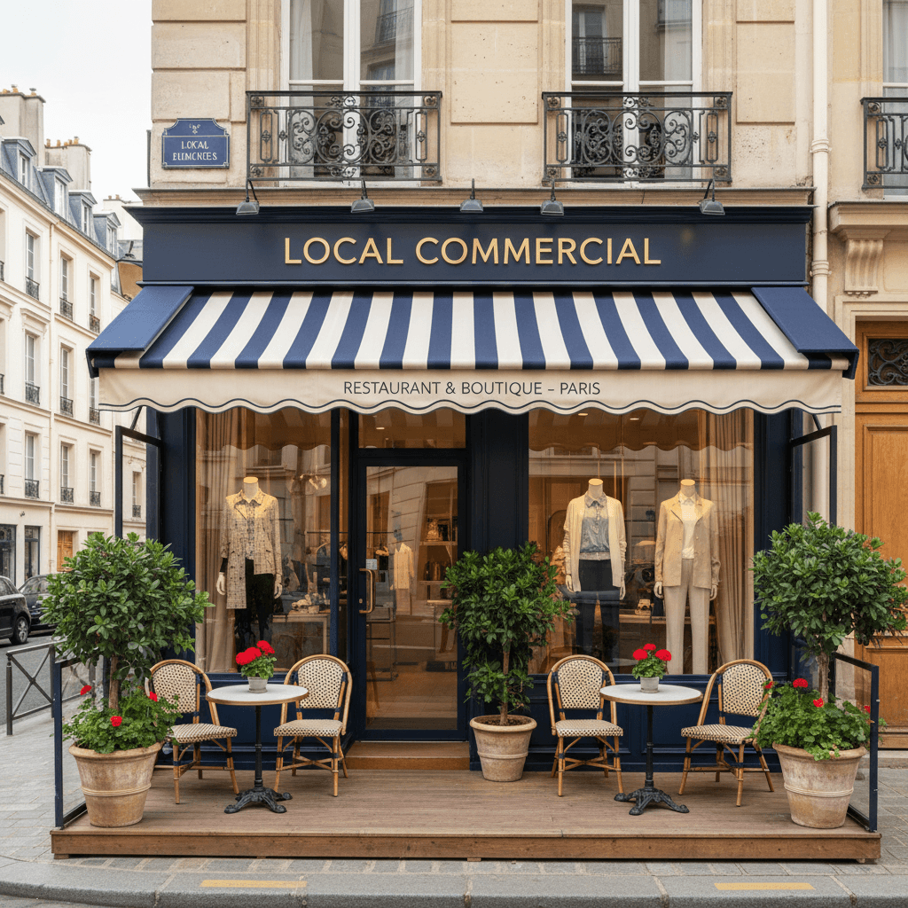 Local Commercial Resto à Paris – 70 m² avec Terrasse - Image 1