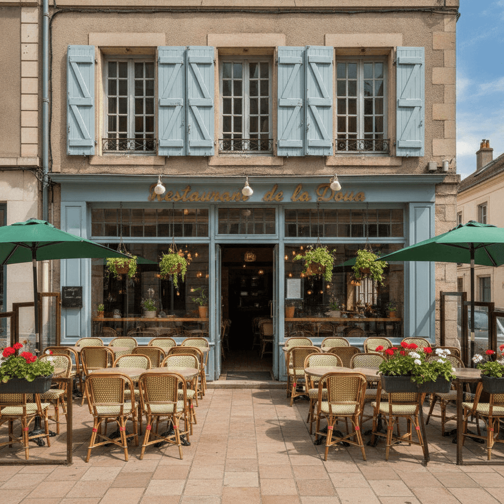 Restaurant 60m² à Villeurbanne : terrasse - licence IV - Image 1
