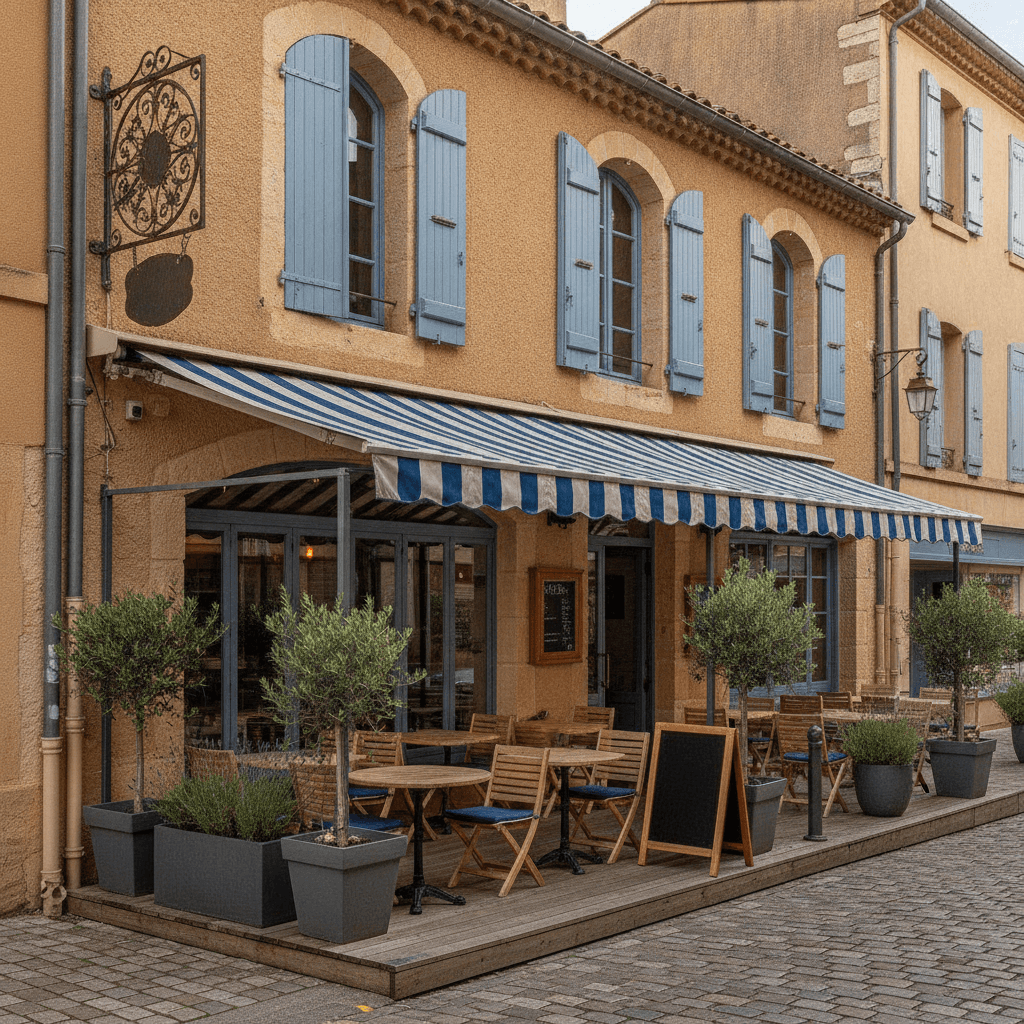 Restaurant à Toulon : terrasse - licence IV