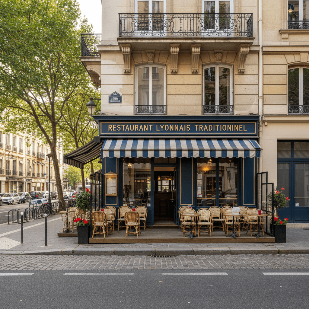 Restaurant 70m² à Lyon : licence IV - extraction