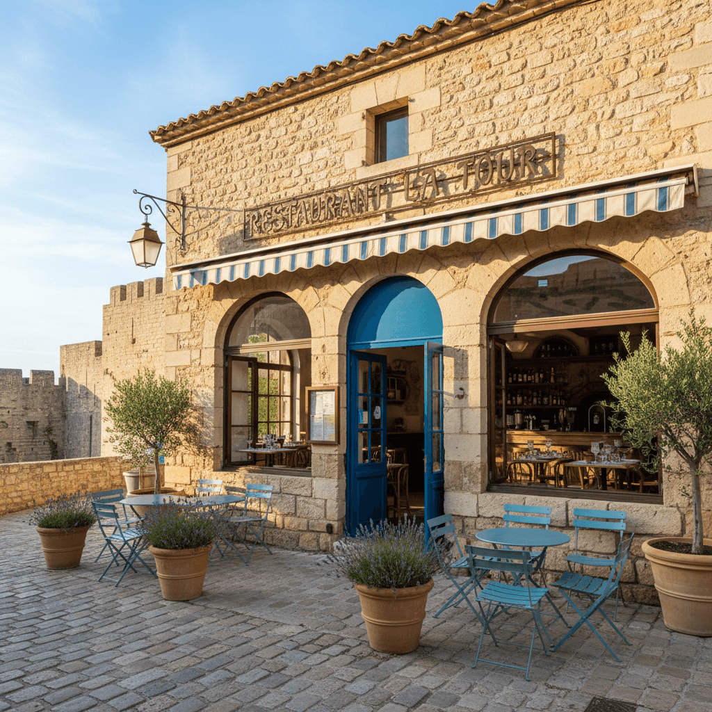 Restaurant 230m² à Aigues-Mortes : terrasse - licence IV - Image 1