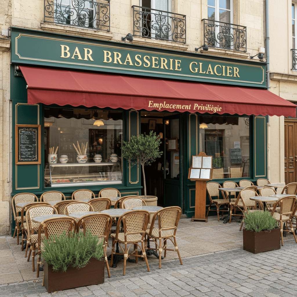 Bar-brasserie à Vaucluse : terrasse - licence IV - Image 1