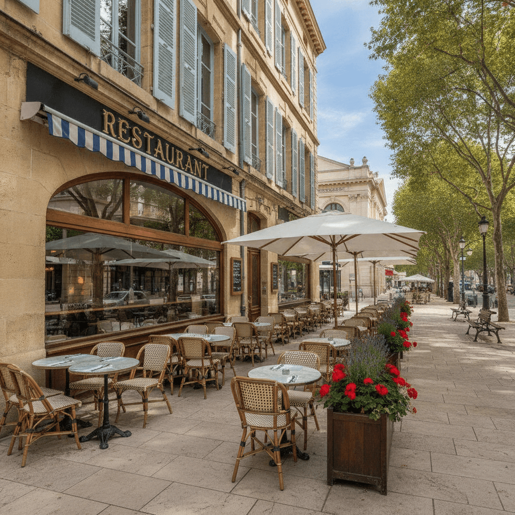 Restaurant 400m² à Béziers : terrasse - Image 1