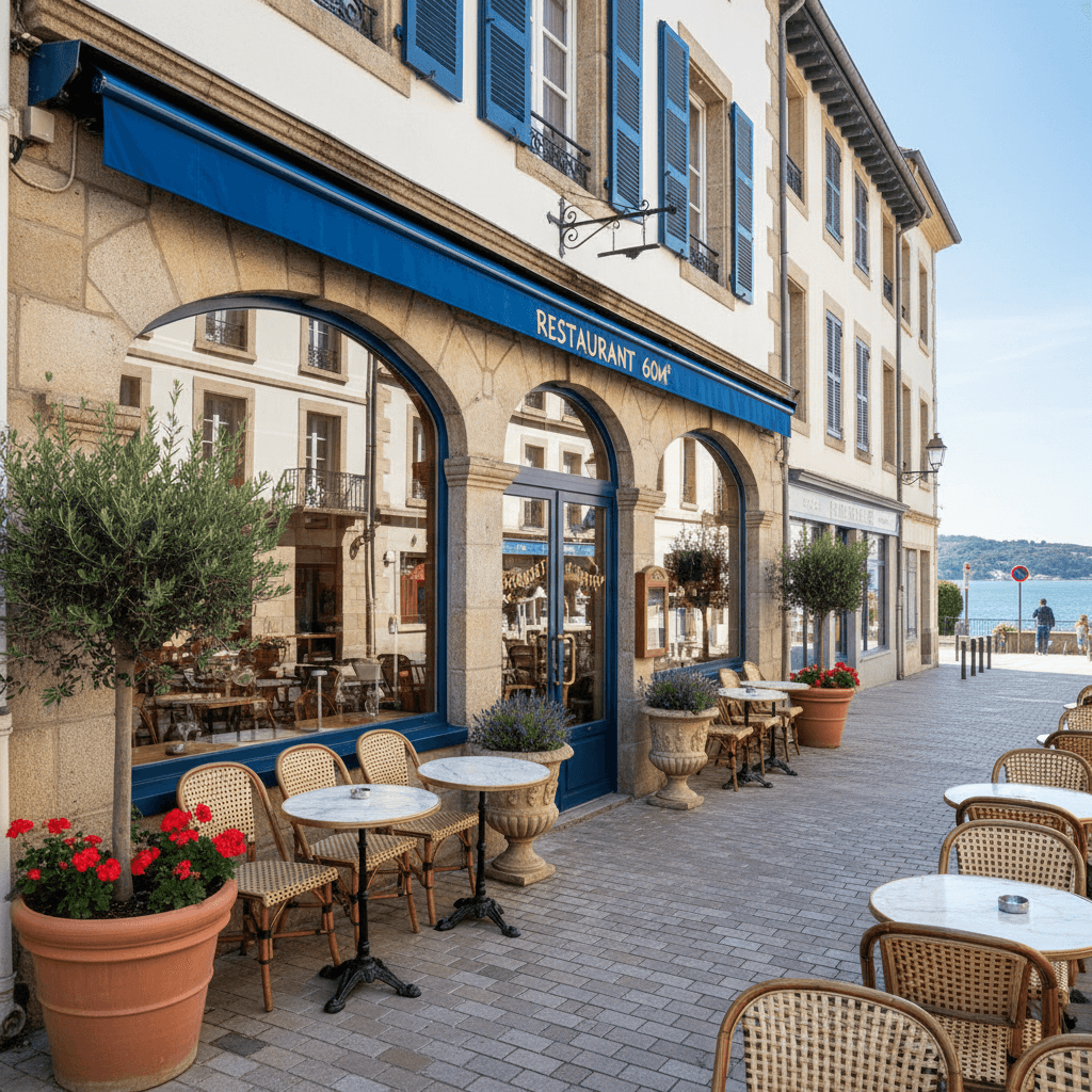 Restaurant 60m² à Biarritz : terrasse - licence IV - Image 1