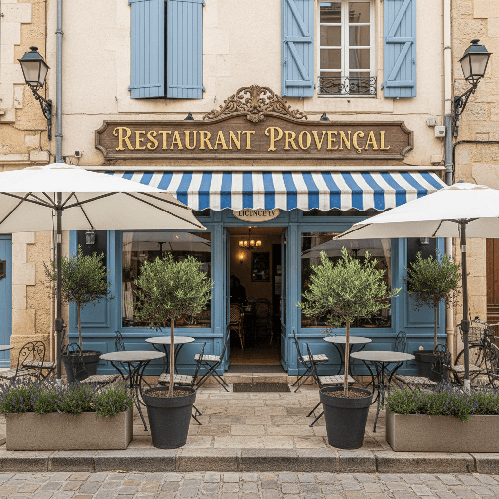 Restaurant à Marseille : terrasse - licence IV - Image 1