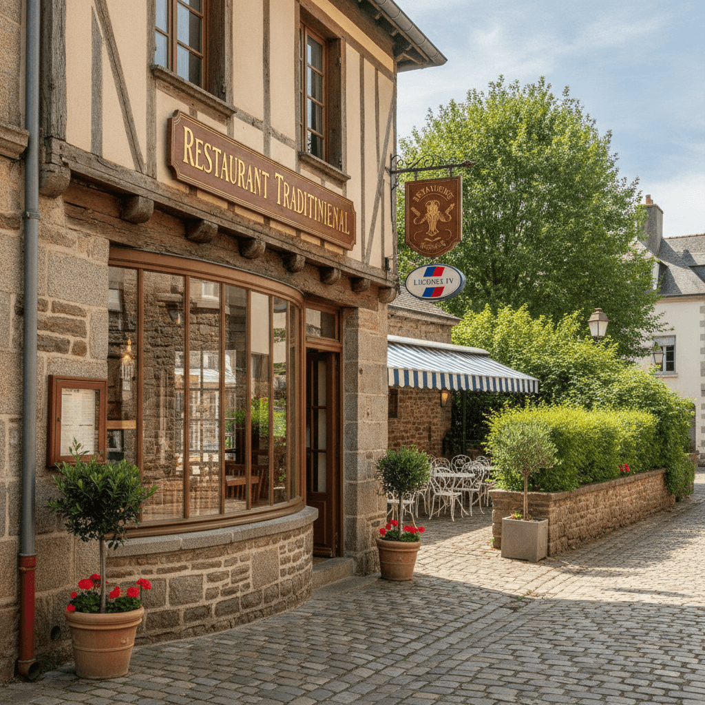Restaurant à Vannes : terrasse - licence IV - Image 1