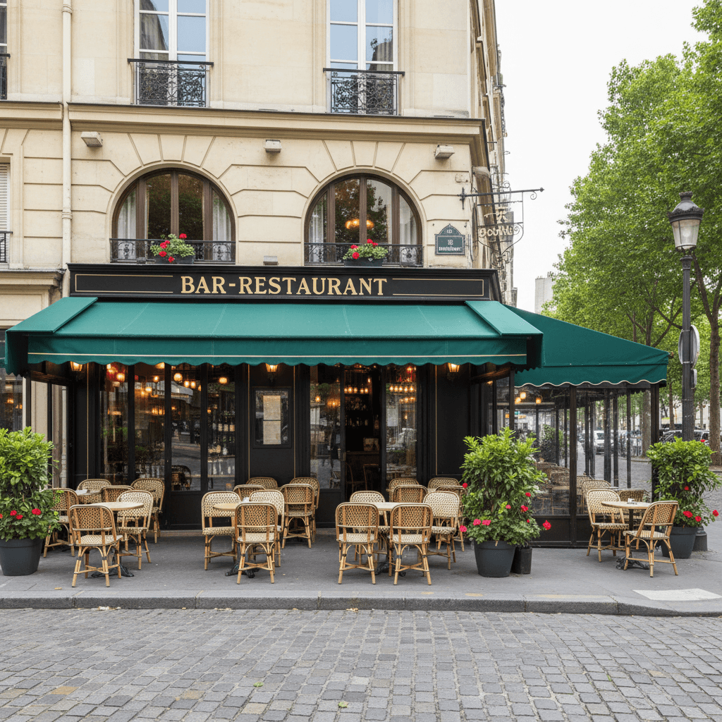 Bar-restaurant 68 couverts à Paris : licence IV en redressement