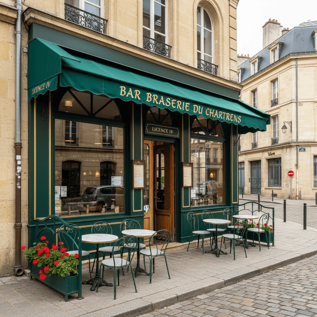 Bar-brasserie 90m² à Bordeaux : licence IV - extraction