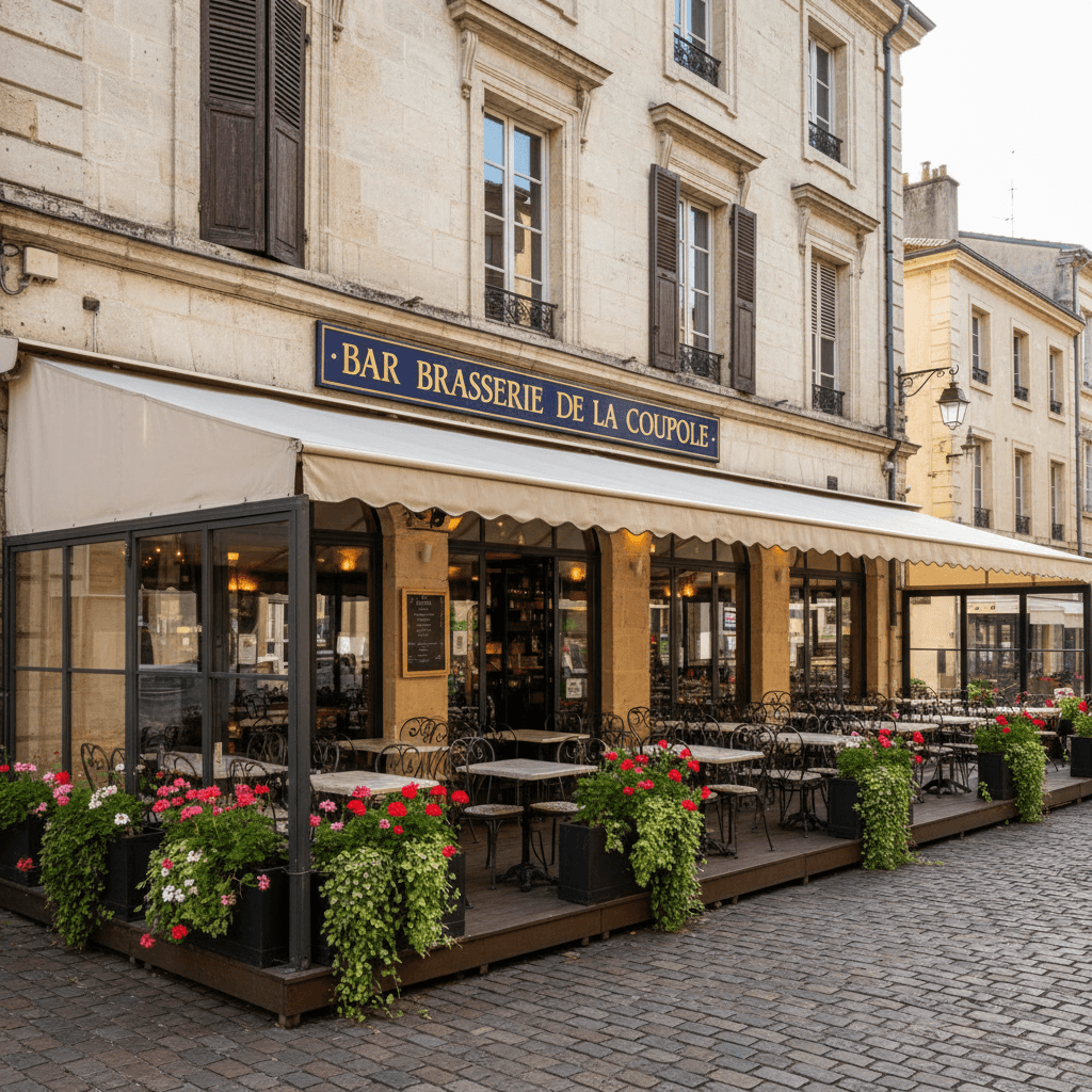 Bar-brasserie à Montauban : terrasse - Image 1