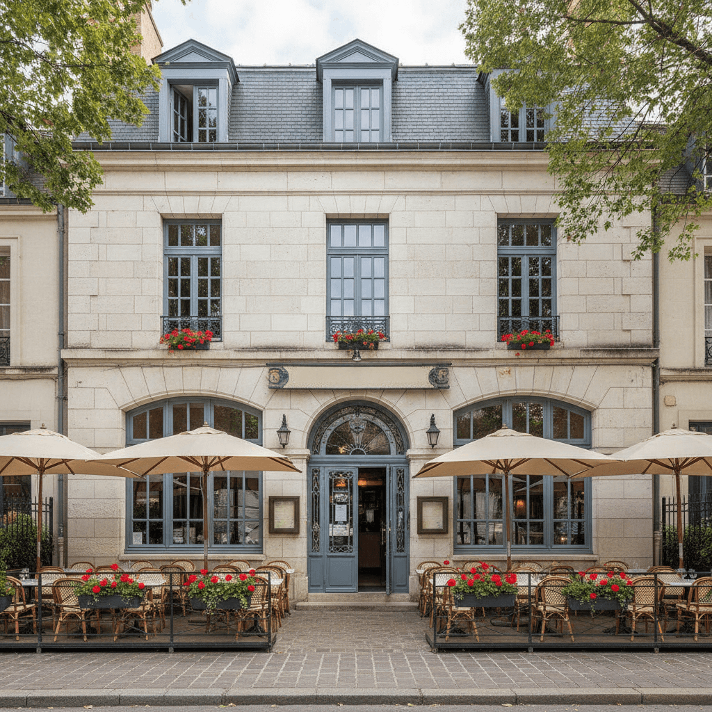 Restaurant 1000m² à La Roche-Sur-Yon : terrasse - licence IV - Image 1