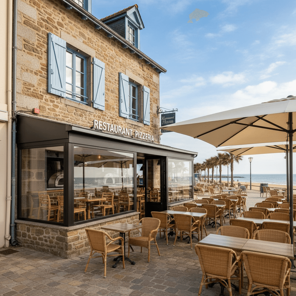 Restaurant à Vannes : terrasse - licence IV - Image 1
