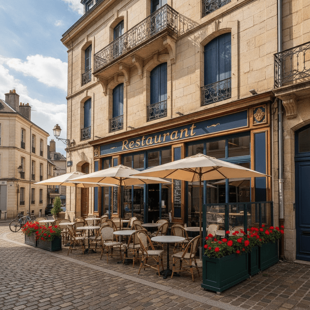 Restaurant 177m² à Issoire : terrasse - licence IV - Image 1