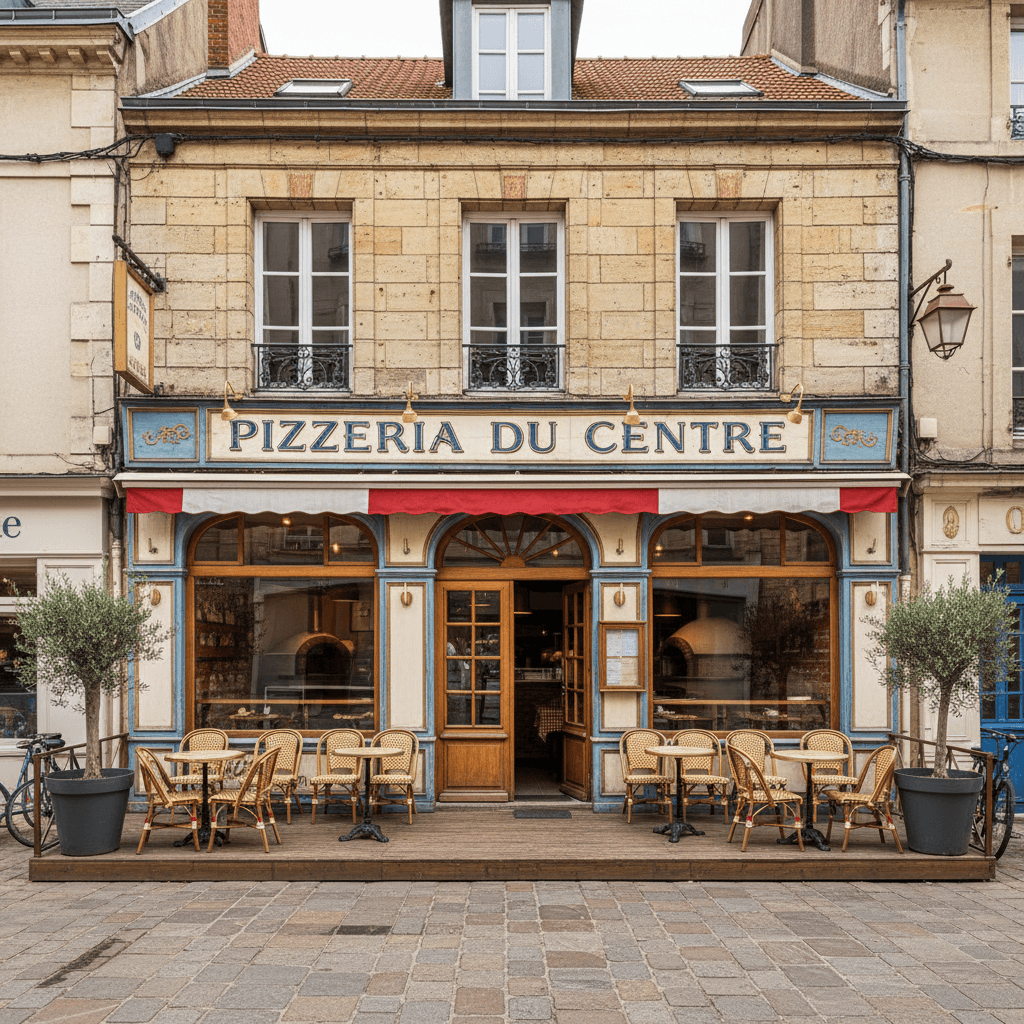 Restaurant à La Roche-Sur-Yon : terrasse - licence IV - Image 1