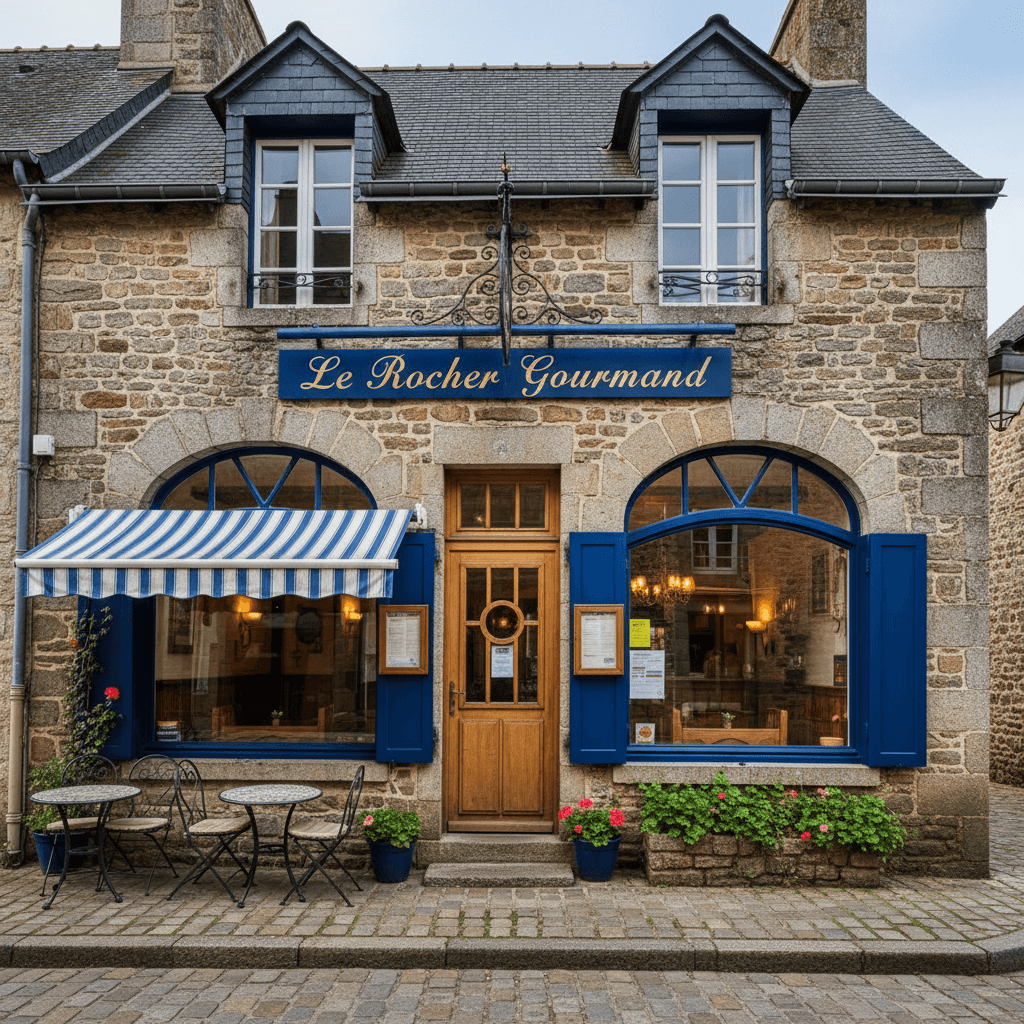Restaurant 430m² à Rochefort-En-Terre : terrasse - extraction - Image 1