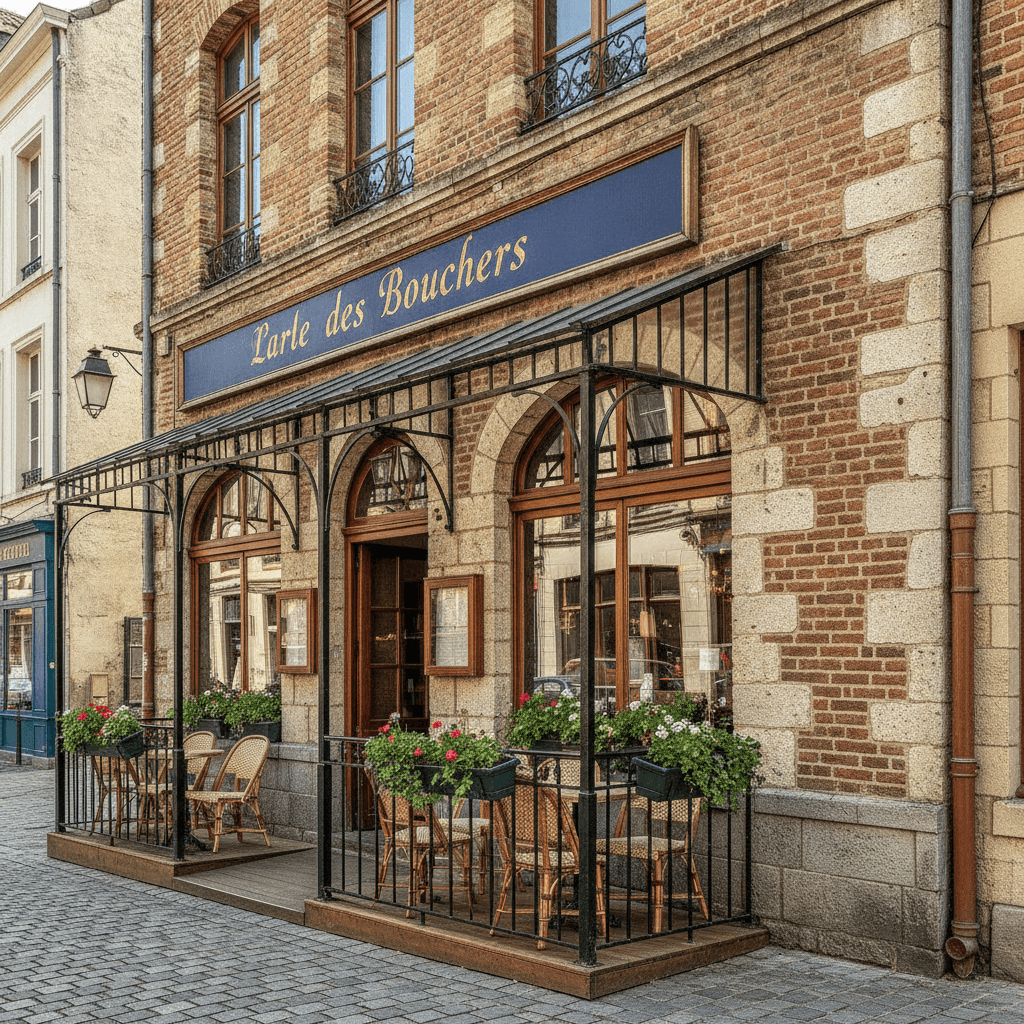 Restaurant 28m² à Lille : terrasse - licence IV