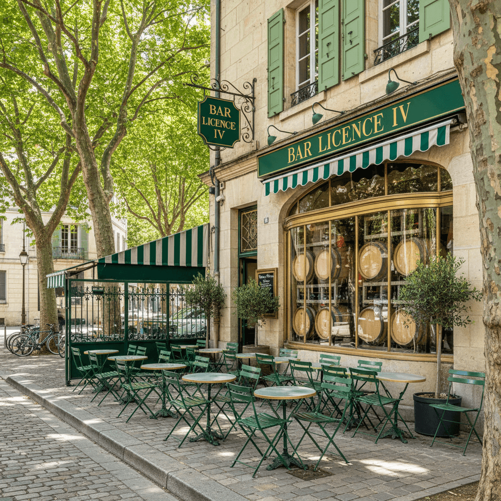 Bar-brasserie 129m² à Gironde : terrasse - licence IV - Image 1