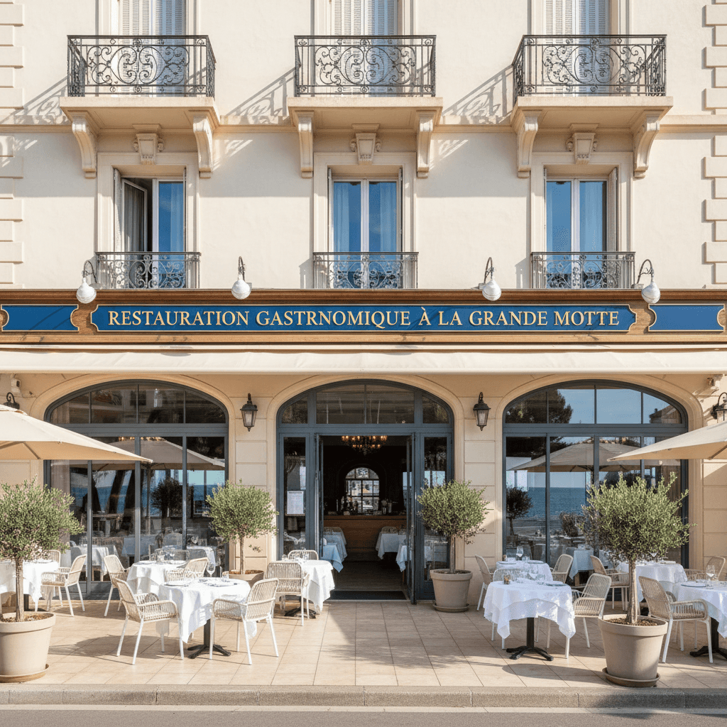 Restaurant 400m² à La Grande-Motte : terrasse - licence IV - Image 1