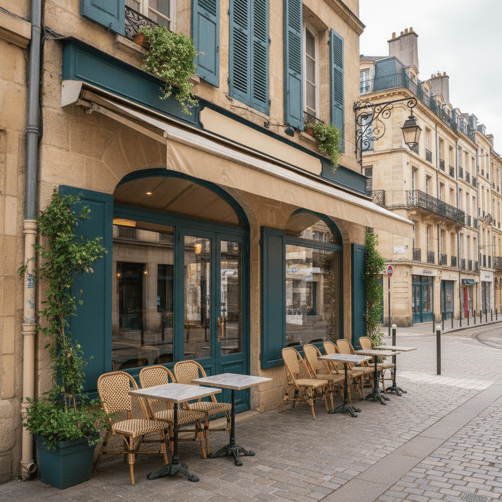 Restaurant 35m² à Bordeaux : extraction - cuisine équipée