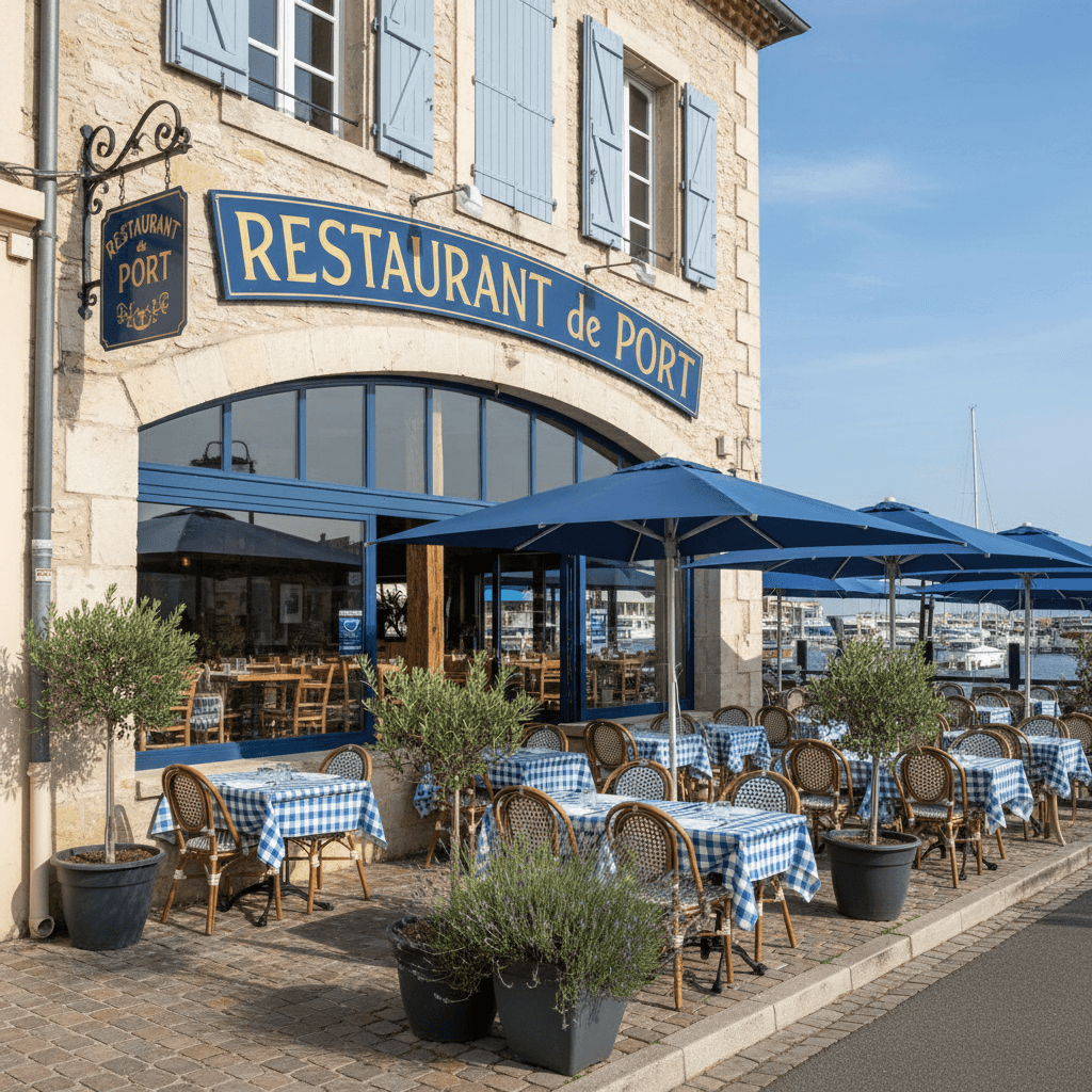 Restaurant à Argelès-Sur-Mer : terrasse - extraction - Image 1