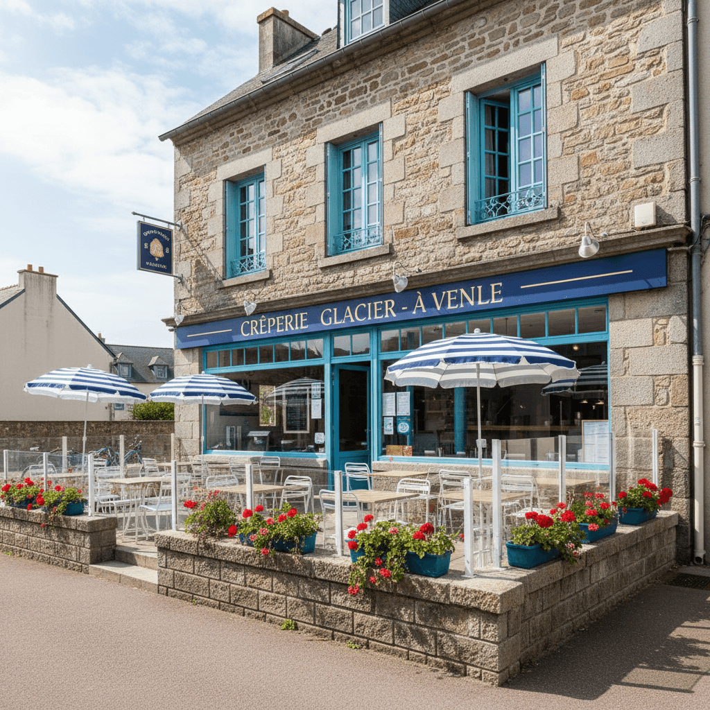 Restaurant à Arnage : terrasse - licence IV - Image 1