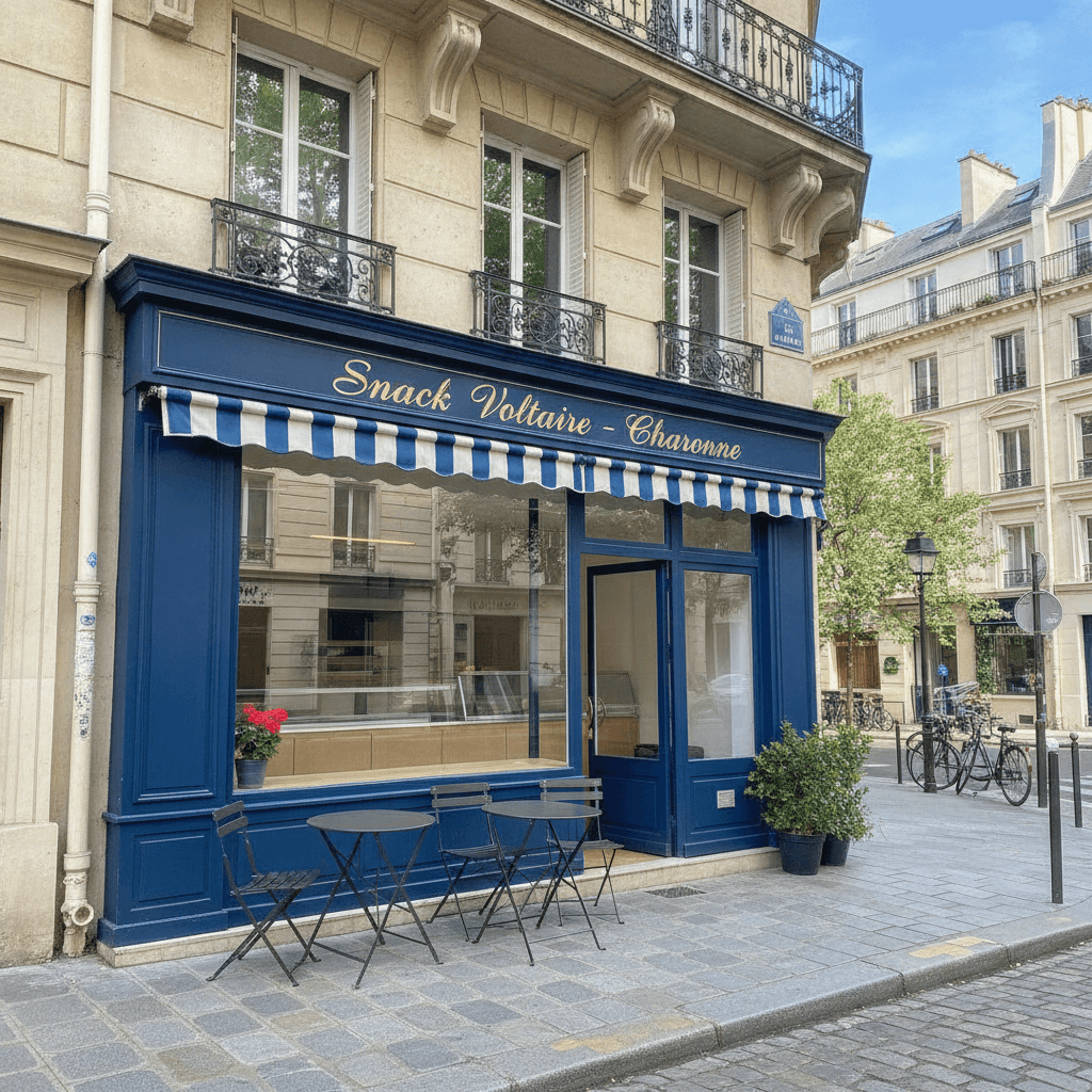 Snack 10m² à Paris