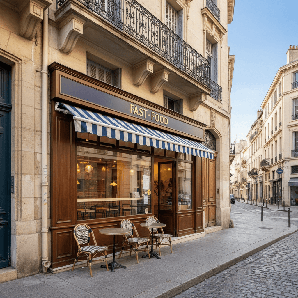 Fast-food 55m² à Marseille : terrasse - licence IV - Image 1