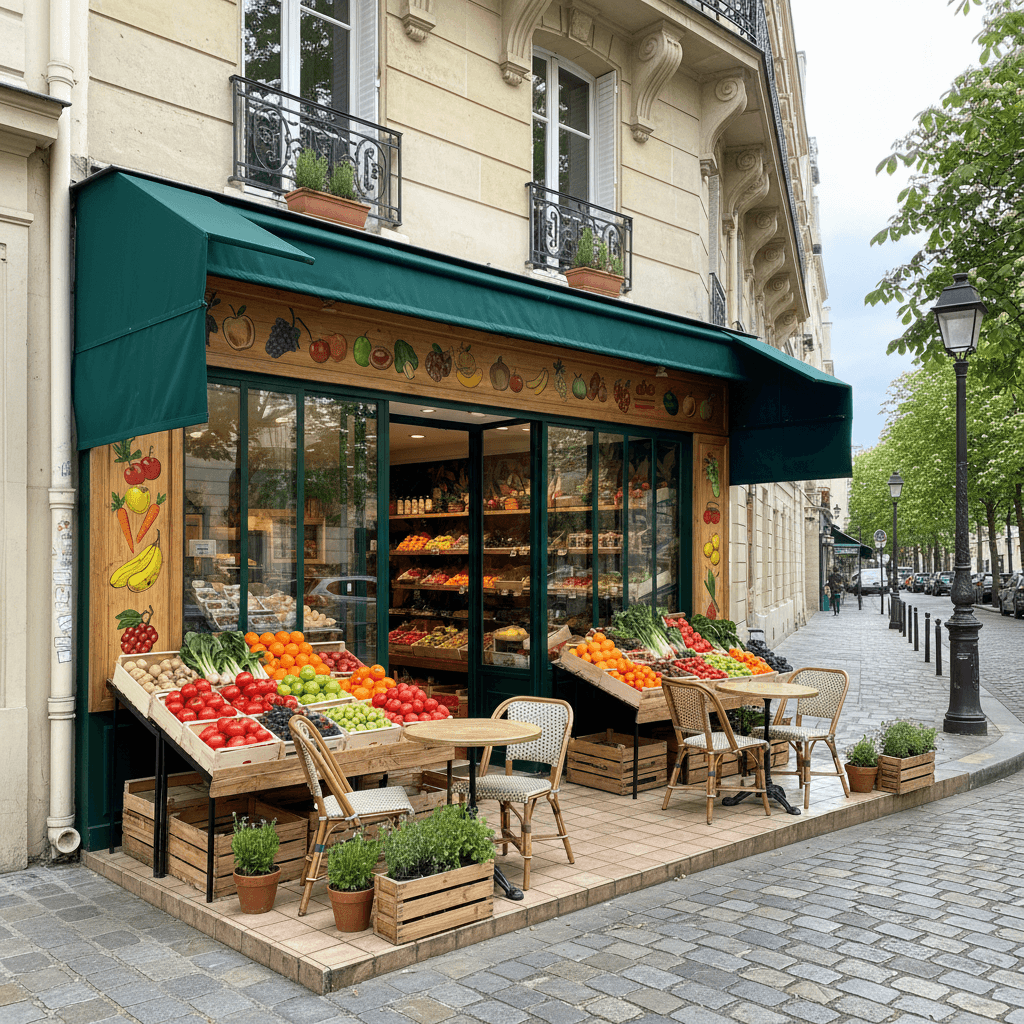 Local Commercial Idéal pour Fruits et Légumes à Paris - Image 1