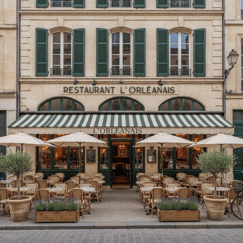 Restaurant 400m² à Orléans : terrasse - licence IV - Image 1