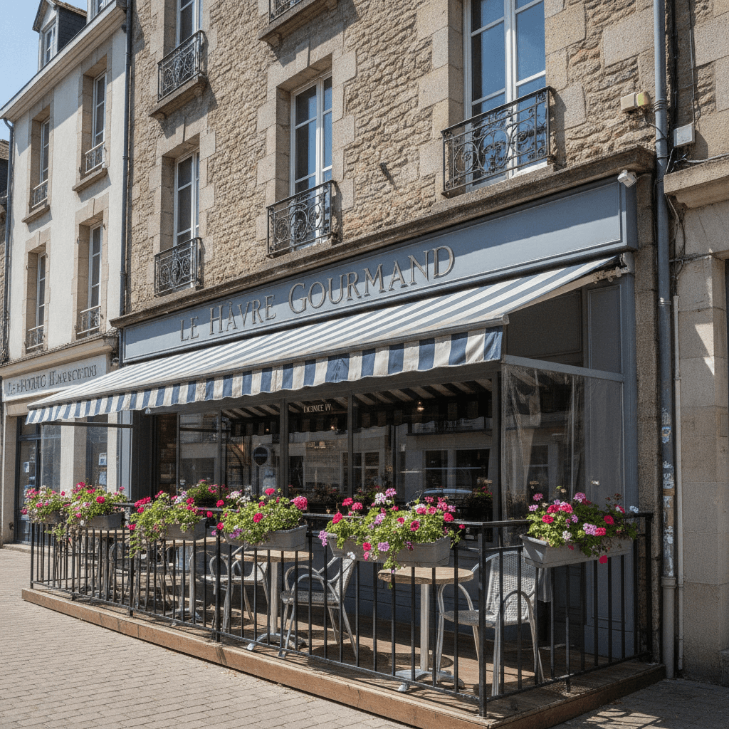 Fast-food à Dieppe : terrasse - licence IV - Image 1
