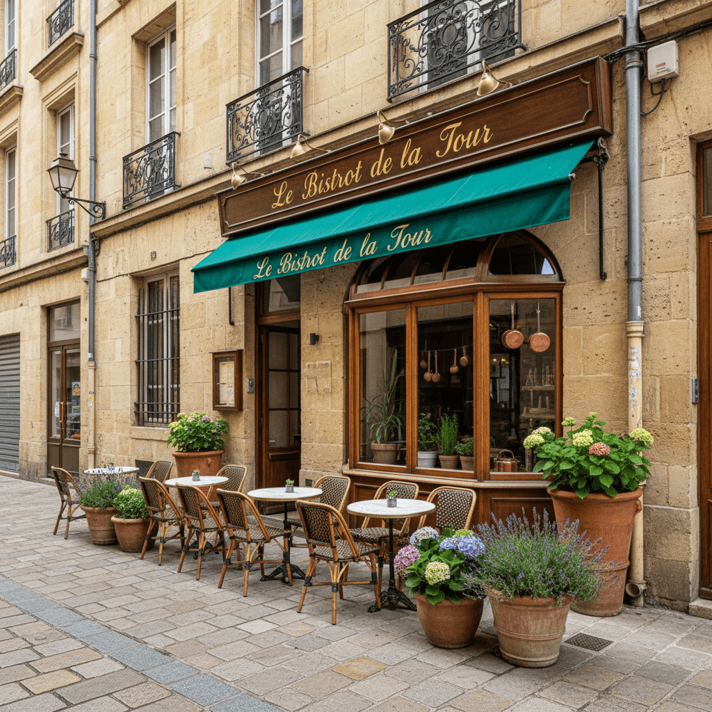 Restaurant à Bordeaux : licence IV - extraction