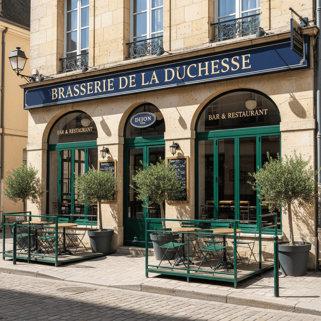 Bar-brasserie à Dijon : terrasse - licence IV