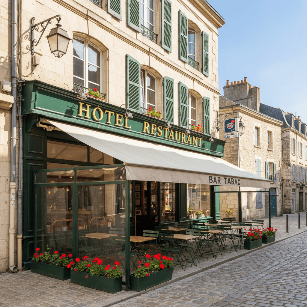 Restaurant à La Rochelle : terrasse - licence IV - Image 1