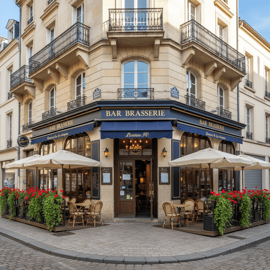 Bar-brasserie à Évreux : terrasse - licence IV - Image 1
