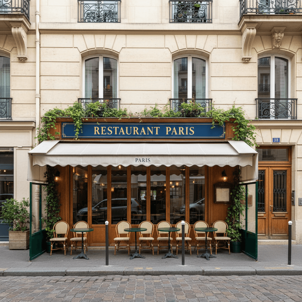 Restaurant 100 couverts à Paris : extraction