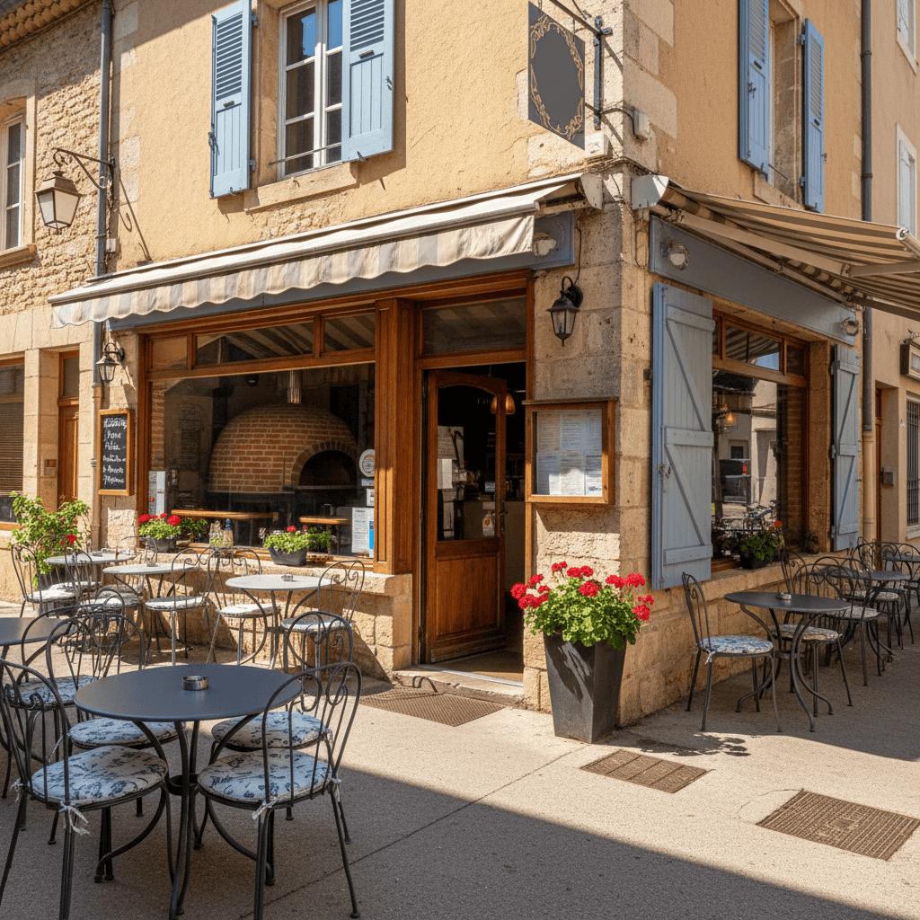 Restaurant 25m² à L'Isle-Sur-La-Sorgue : terrasse - extraction - Image 1