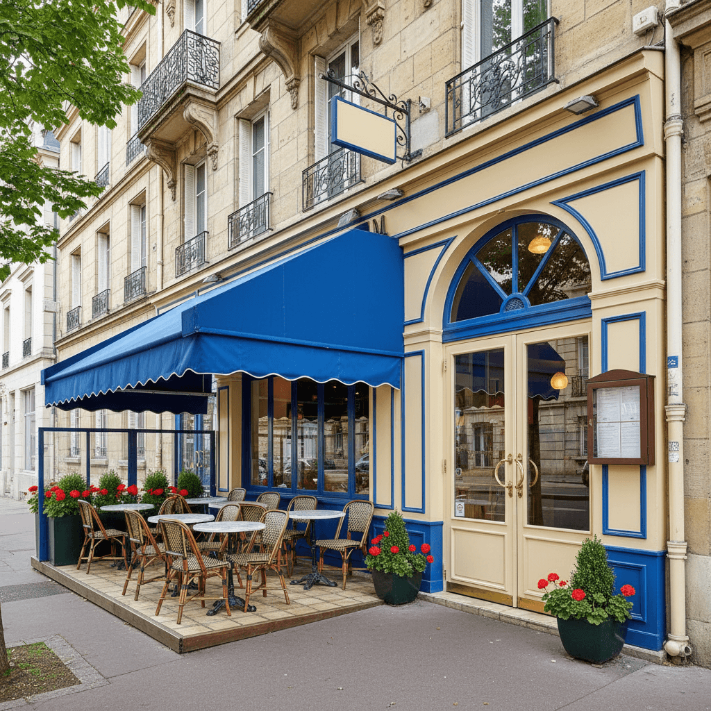 Restaurant 50 couverts à Clamart : terrasse - licence IV - Image 1