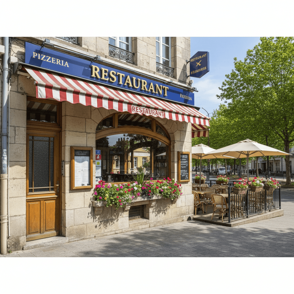 Restaurant à Nantes : terrasse - licence IV - Image 1