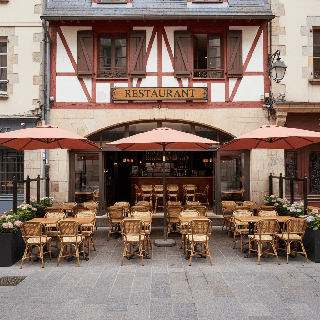 Restaurant 120m² à Bayonne : terrasse - licence IV - Image 1