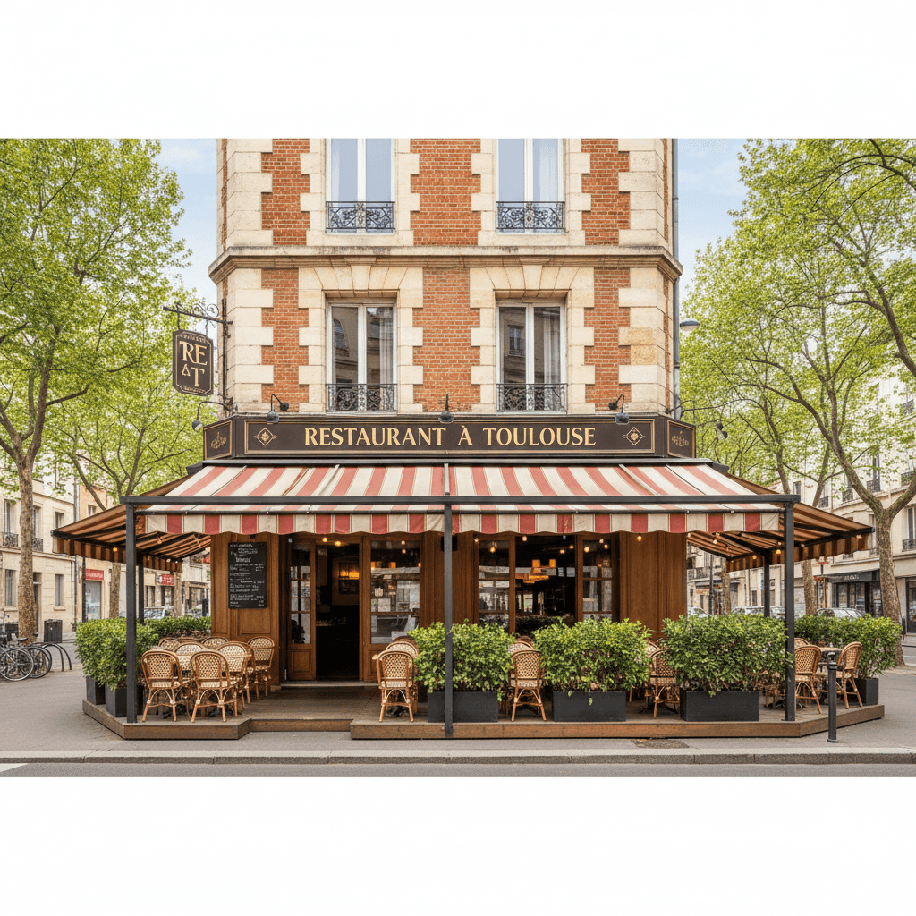 Restaurant à Toulouse : terrasse - licence IV - Image 1