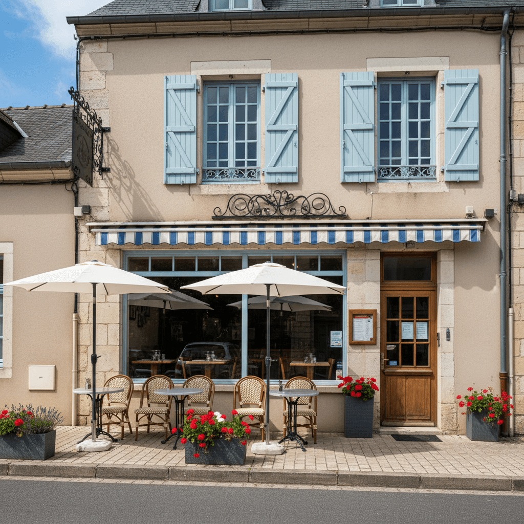 Restaurant 120m² à Pouilly-En-Auxois : terrasse - licence IV - Image 1