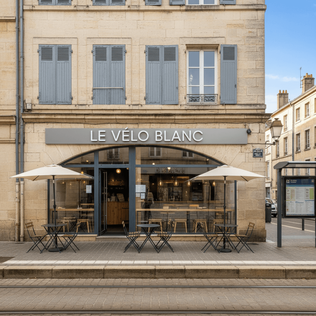 Fast-food 90m² à Dijon : terrasse - licence IV