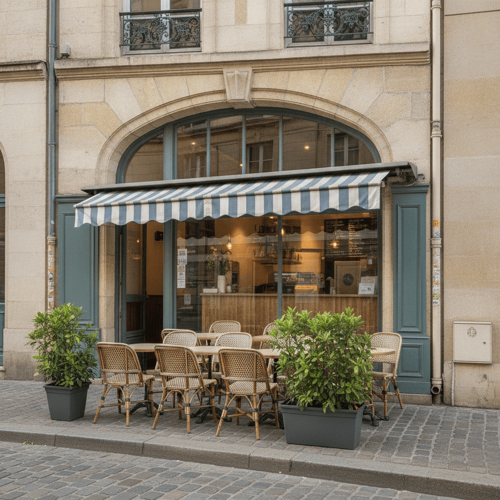 Fast-food 52m² à Tours : terrasse - licence IV - Image 1
