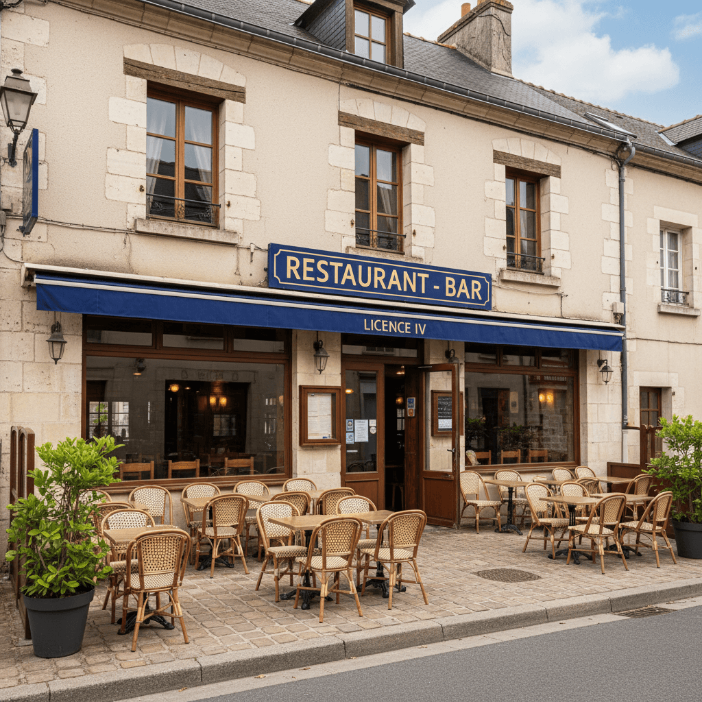 Bar-brasserie 250m² à Villers-Bocage : terrasse - licence IV - Image 1